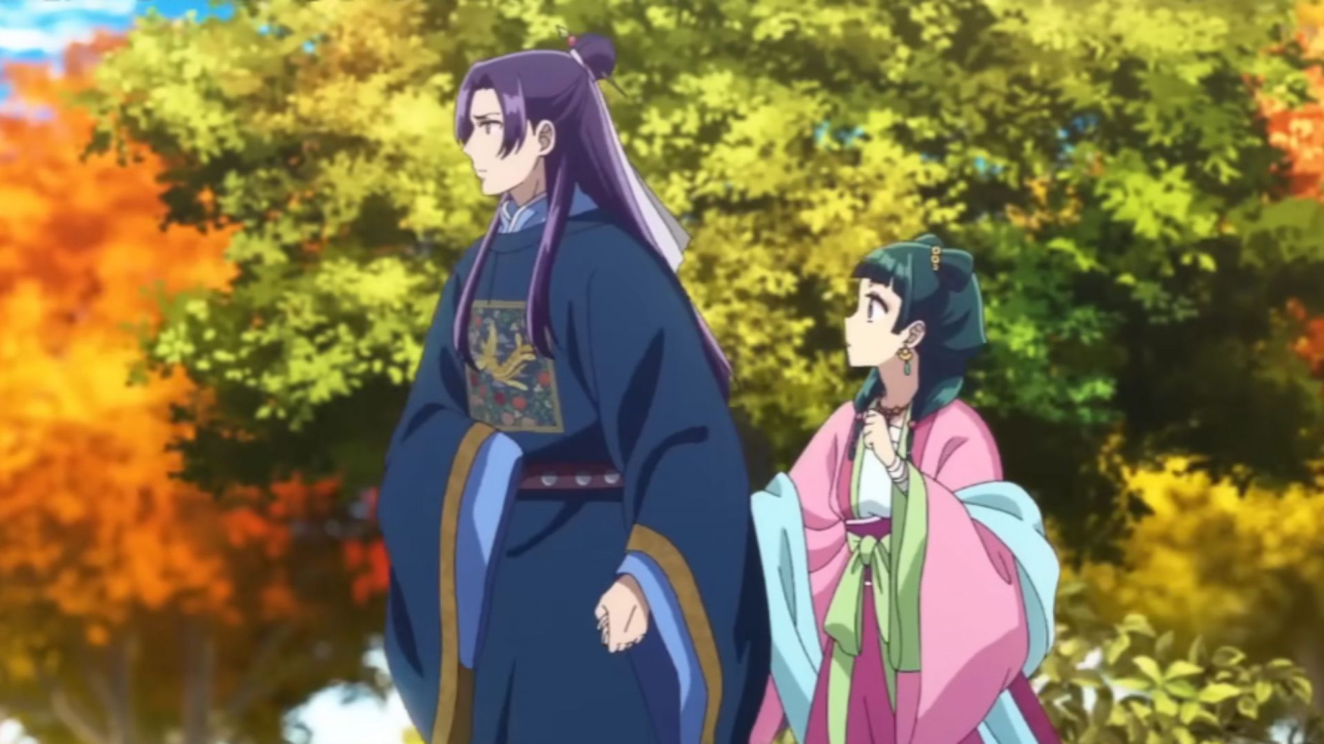 Jinshi is very overprotective of Maomao 