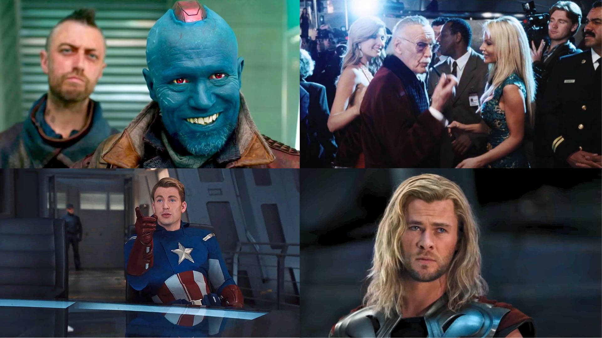 Moments of MCU jokes | Images via Disney+