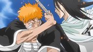 Byakuya and Ichigo as seen in anime (Image credit: Studio Pierrot)