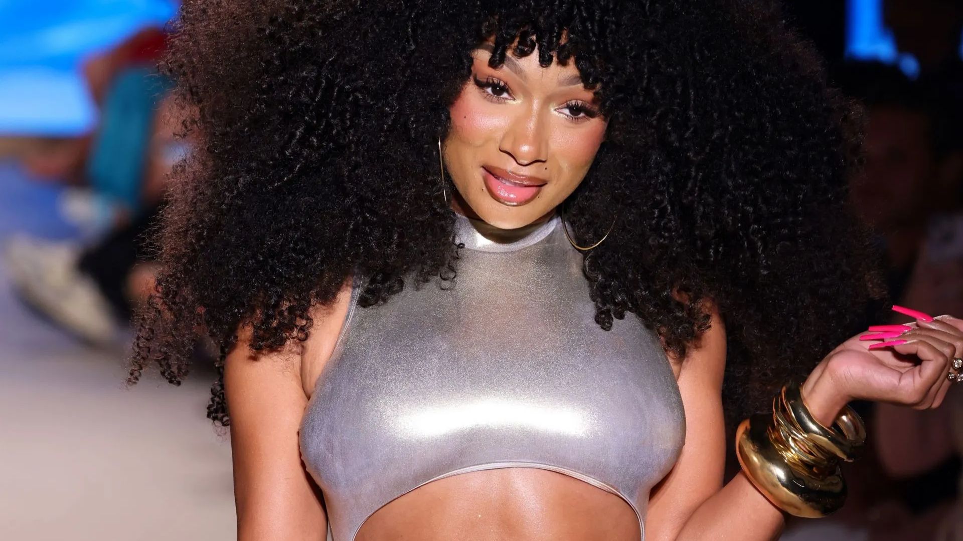 Megan Thee Stallion debuts on Love Island USA (Getty via Soap Central CMS - Resized on Canva)