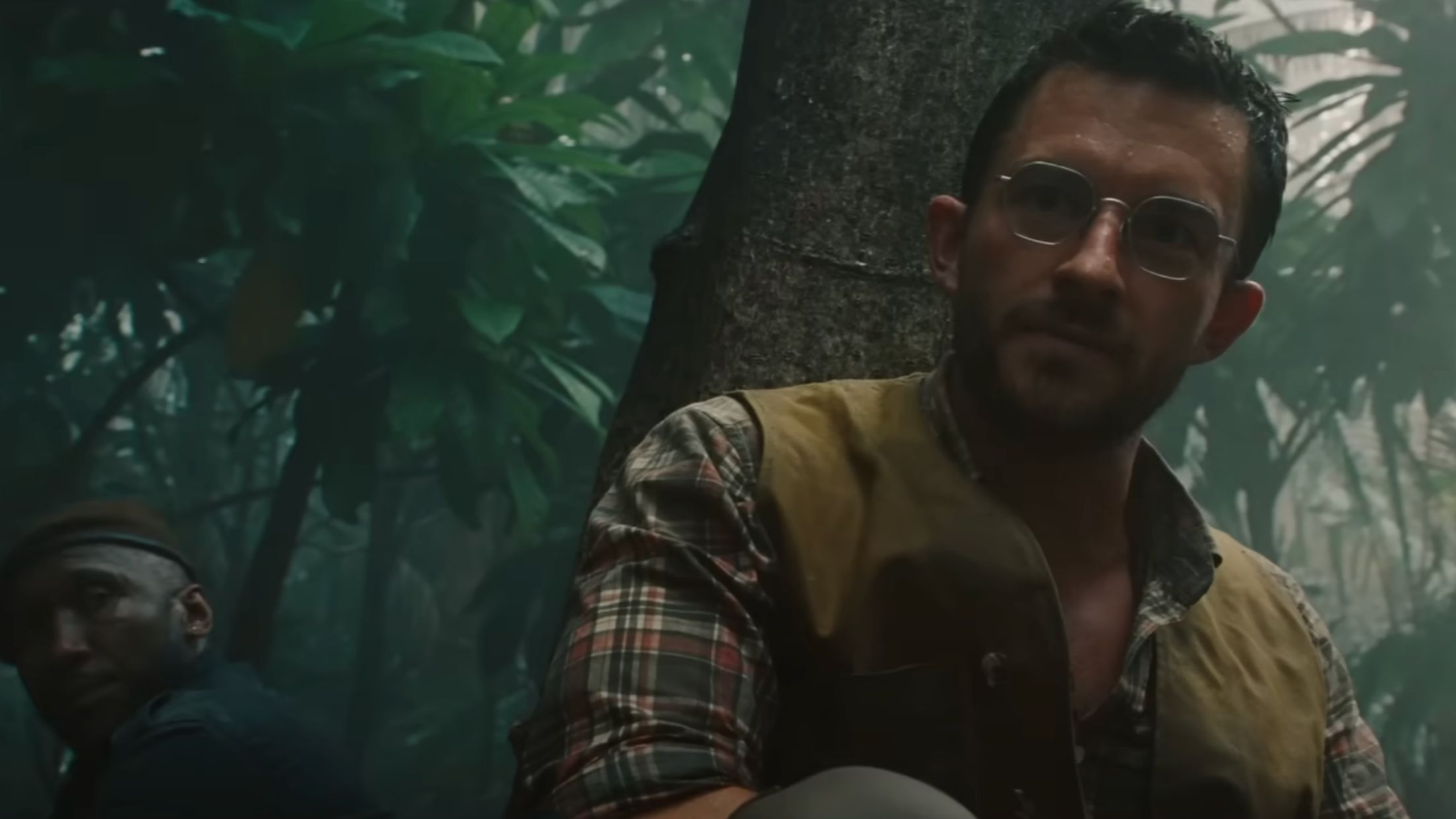A still from Jurassic World Rebirth (Image via YouTube/Universal Pictures)