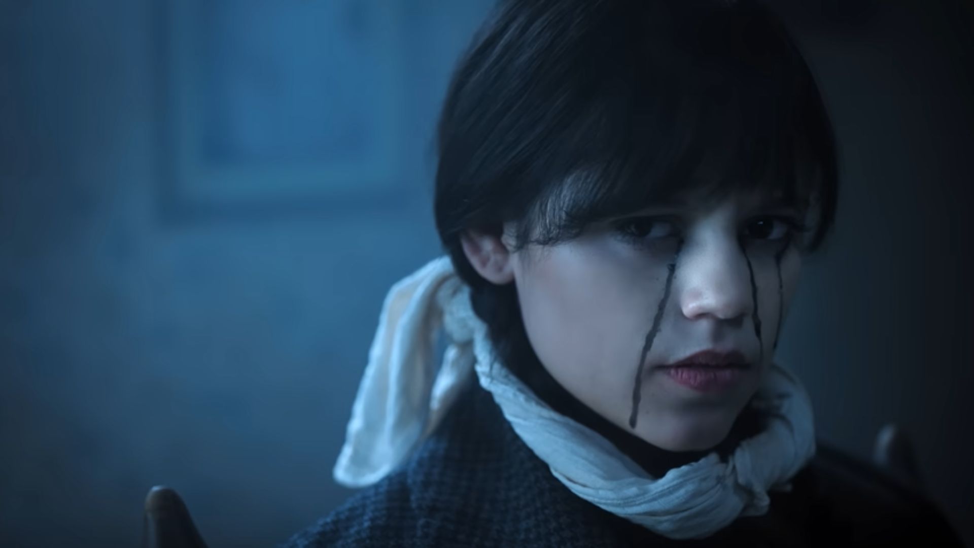 Jenna Ortega as Wednesday Addams on Wednesday Season 2. (Image Via. Netflix, YouTube)