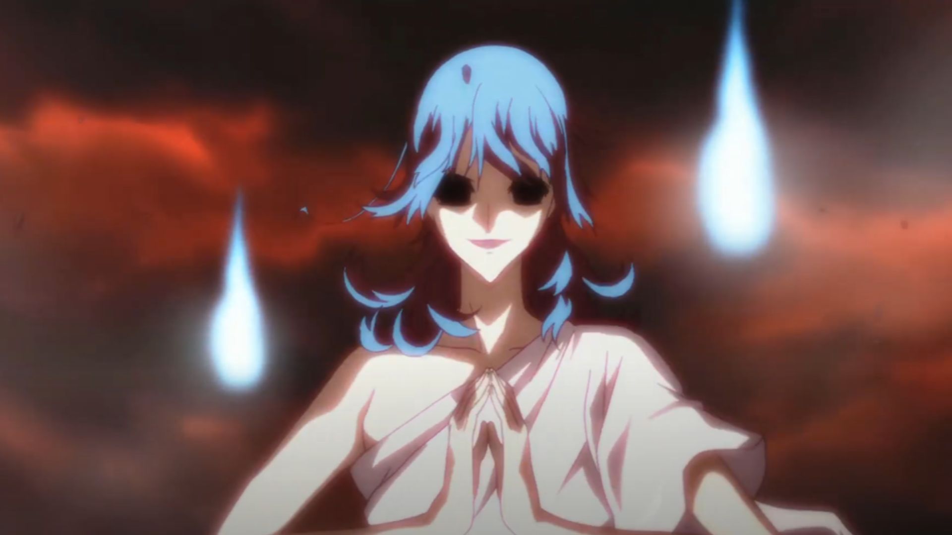 A still image from the series Shiki (Image Source: Studio Daume)
