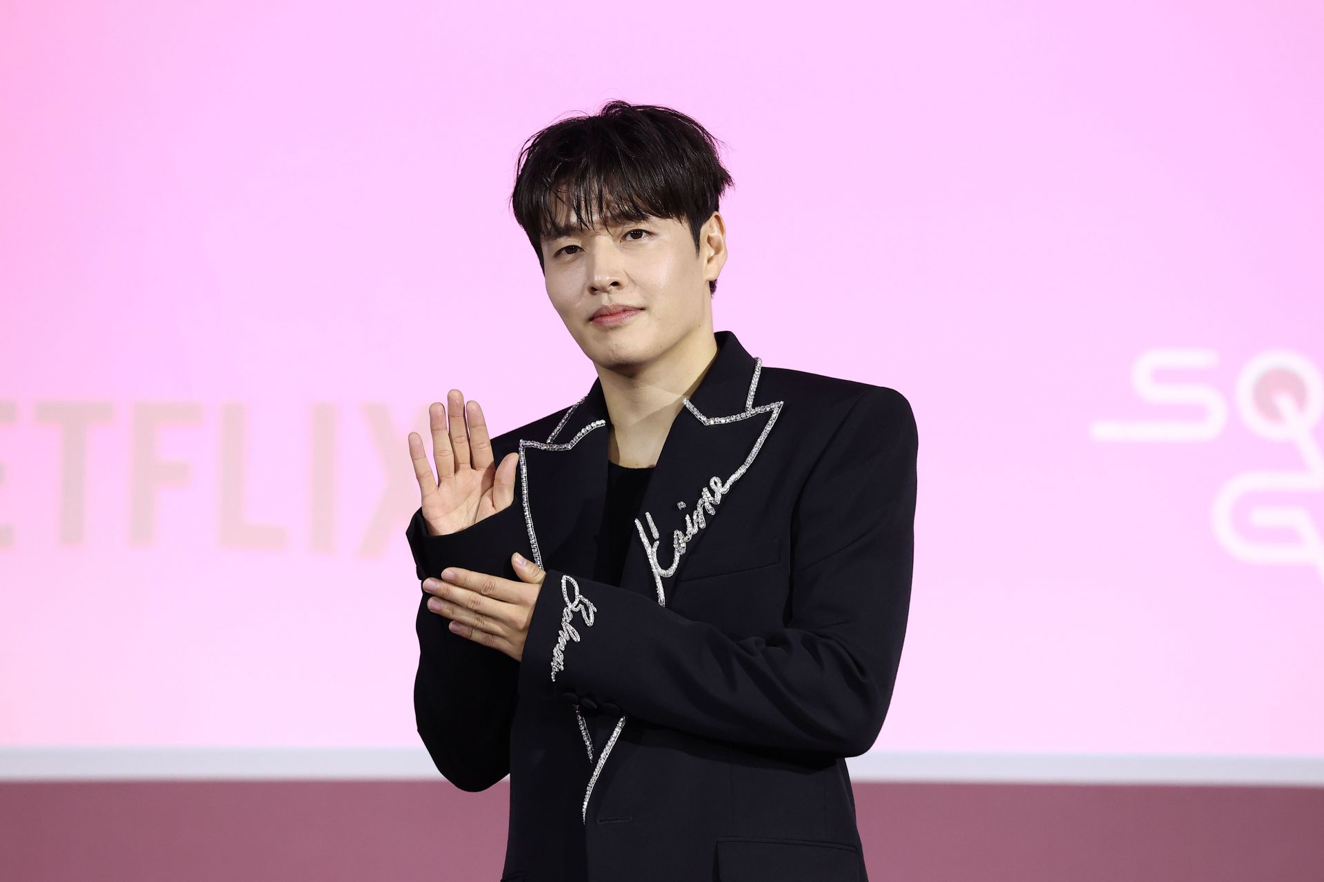 Kang Ha-neul attends the global premiere of &quot;Squid Game Season 2&quot; on December 09, 2024 in Seoul, South Korea | Image via: Getty