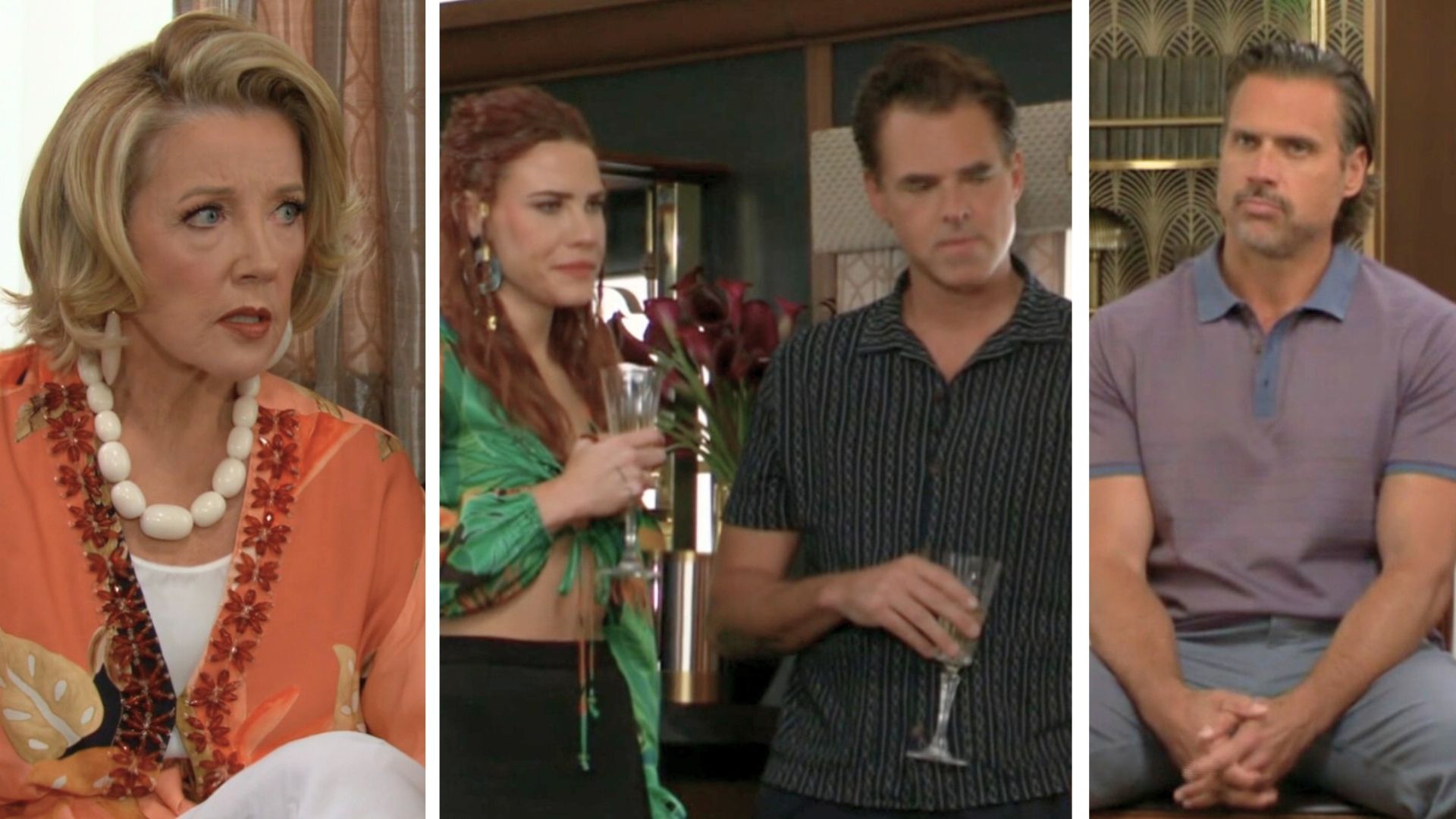 Nikki, Sally, Billy, and Nick on The Young and the Restless | Image: CBS