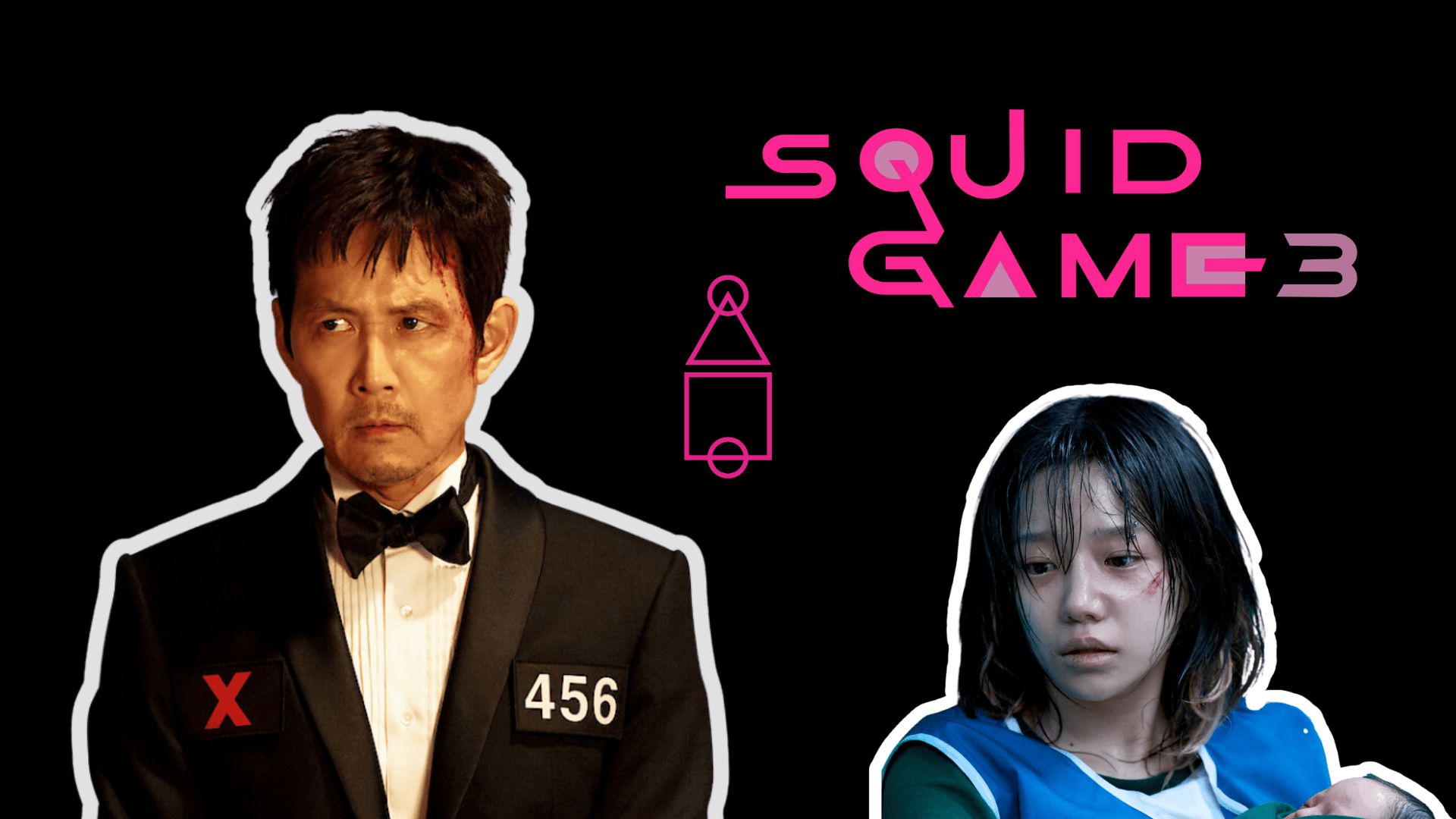 Squid Game Season 3 | Images via: Netflix | Collage by: Beatrix Kondo of Soap Central