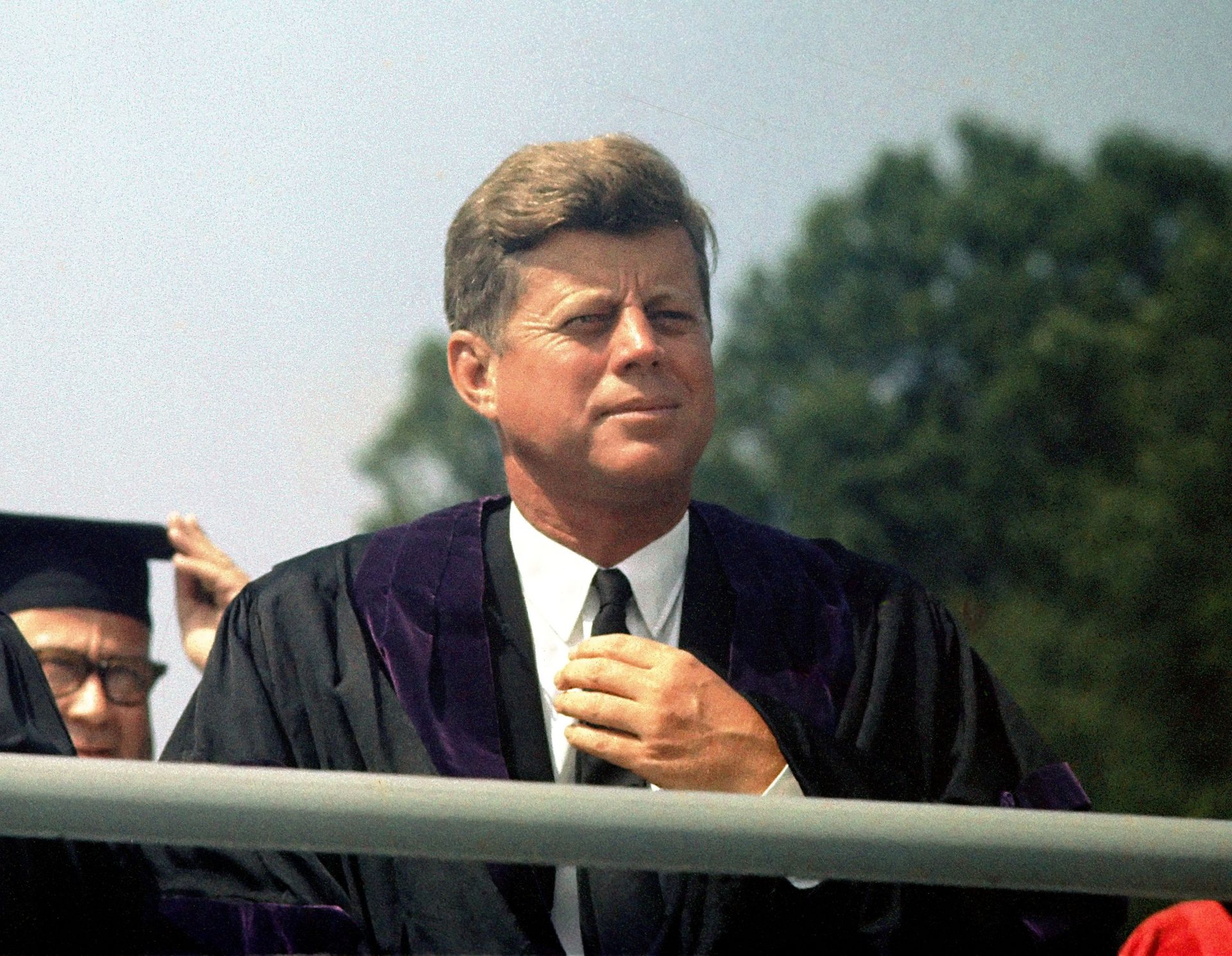 President Kennedy Delivers American University