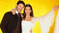 Peter Reckell with Kristian Alfonso in Days of Our Lives | Image via Instagram: dayspeacock