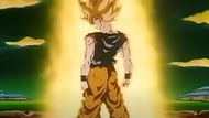 Goku goes Super Saiyan as seen in anime (Image credit: Toei Animations)
