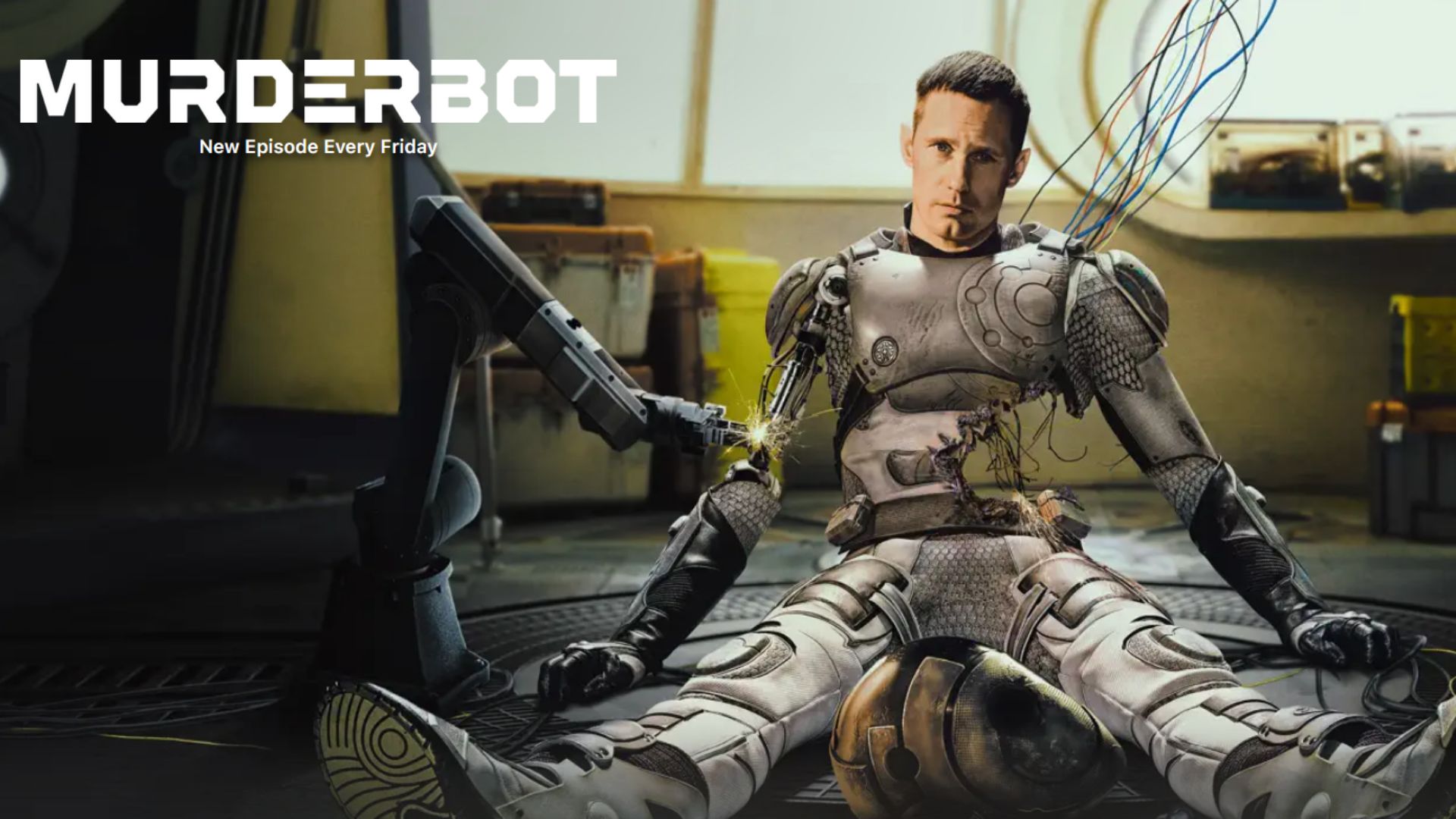 Murderbot. (Image Via. Apple TV+)