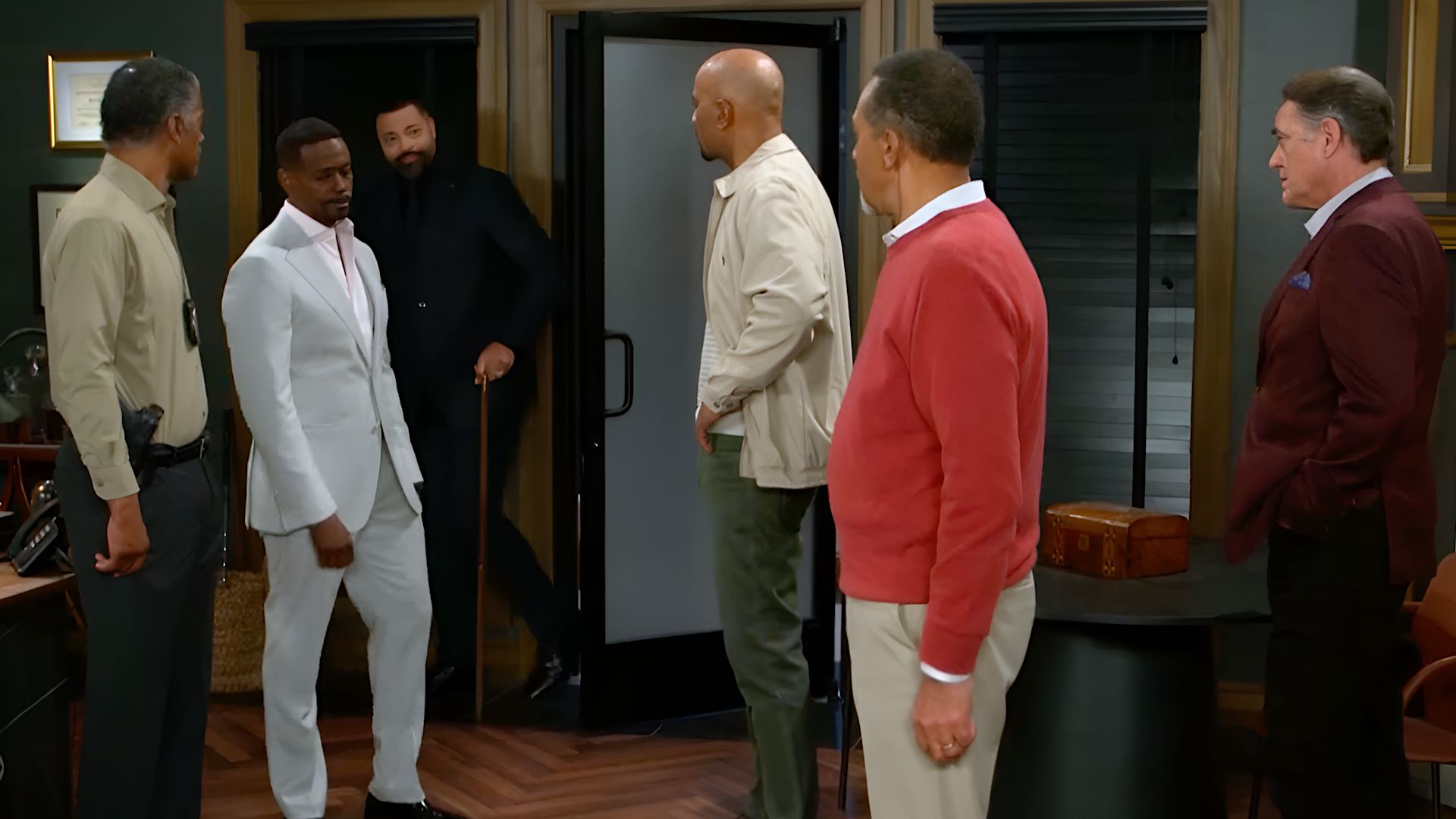 Martin learned that his pop was a member of an exclusive club on Beyond the Gates | Image: CBS