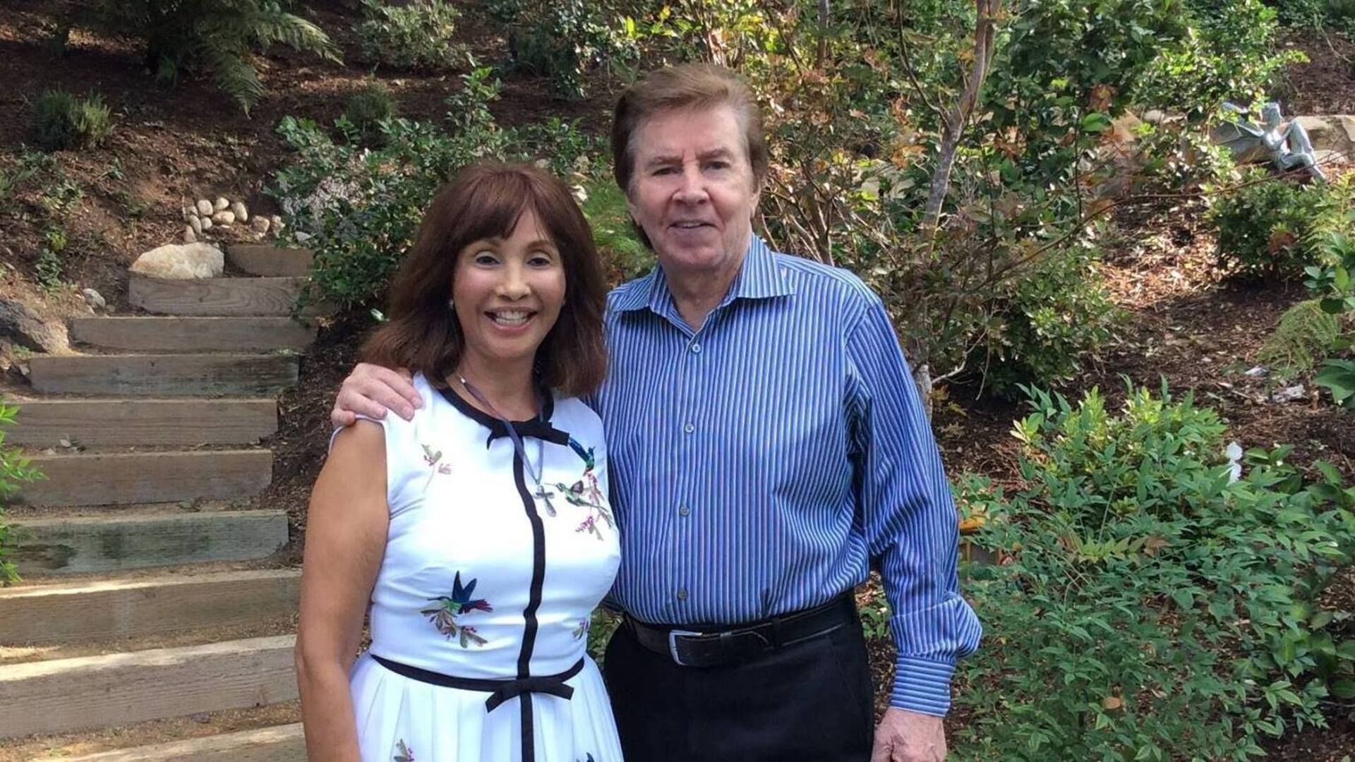 Birgette and Bobby Sherman in 2018 (Image via Facebook/Brigitte Poublon)