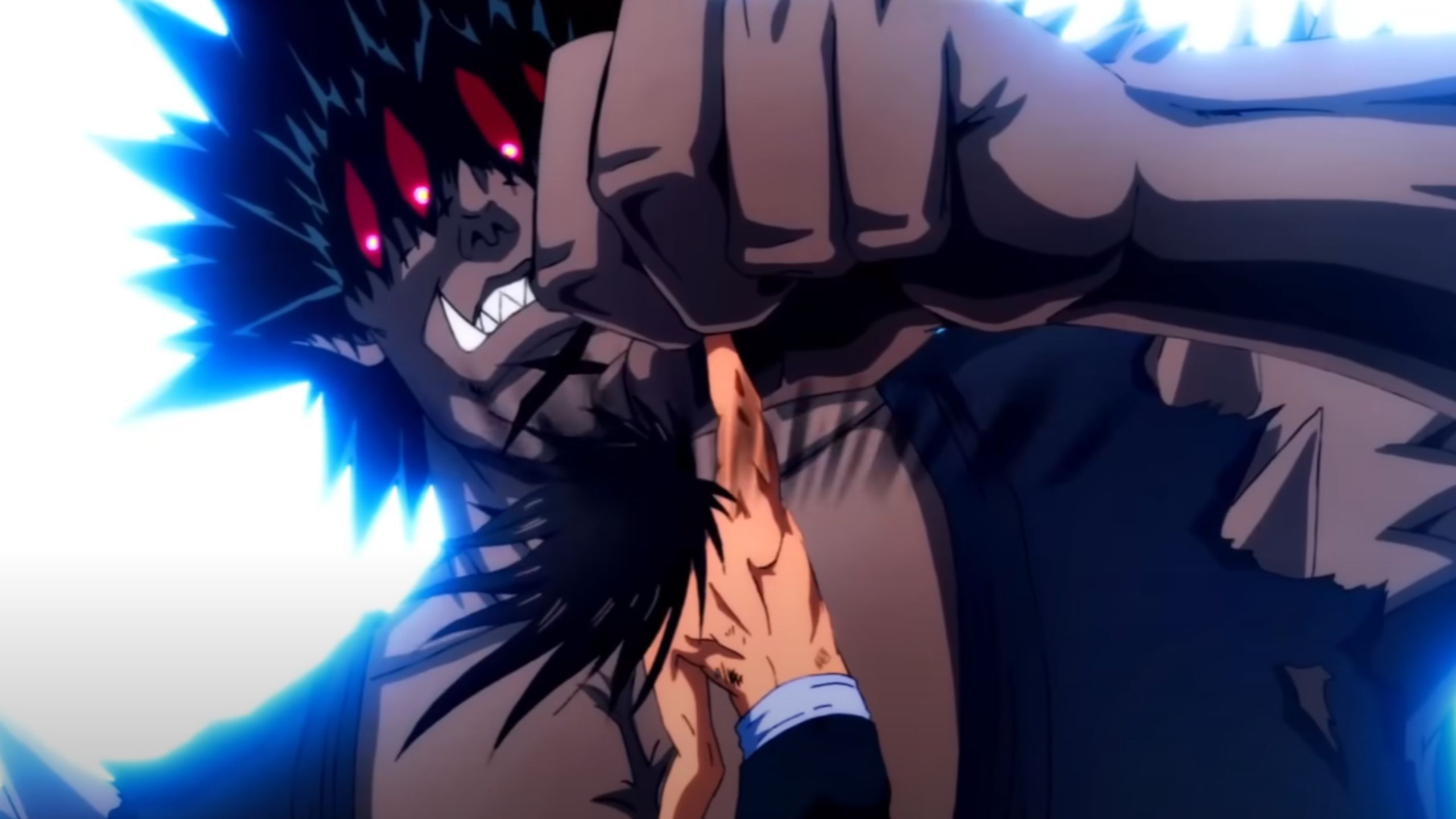 Gouketsu overpowers Suiryu (Image Source: Studio Madhouse)