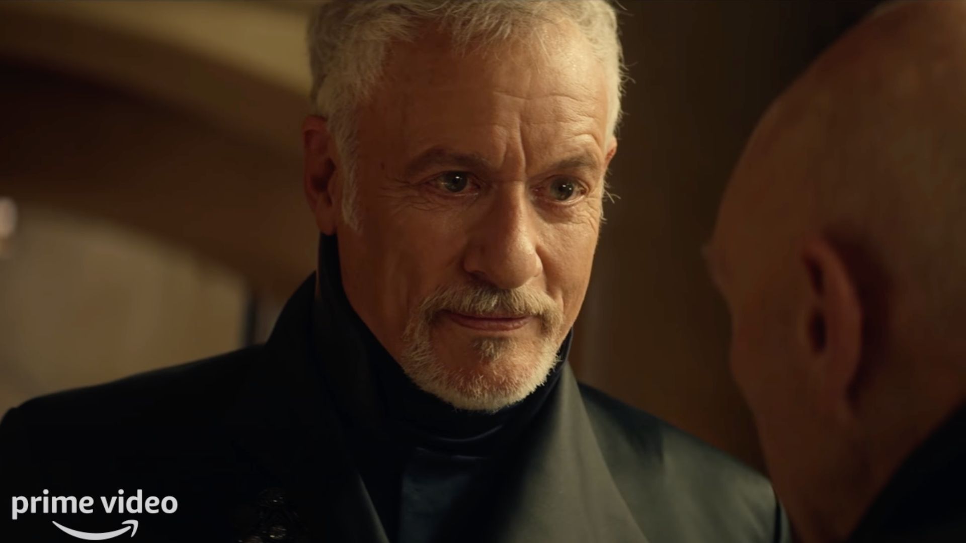  Q played by John de Lancie in Star Trek: Picard Season 2 (Image via YouTube/ Amazon Prime Video UK &amp; IE)