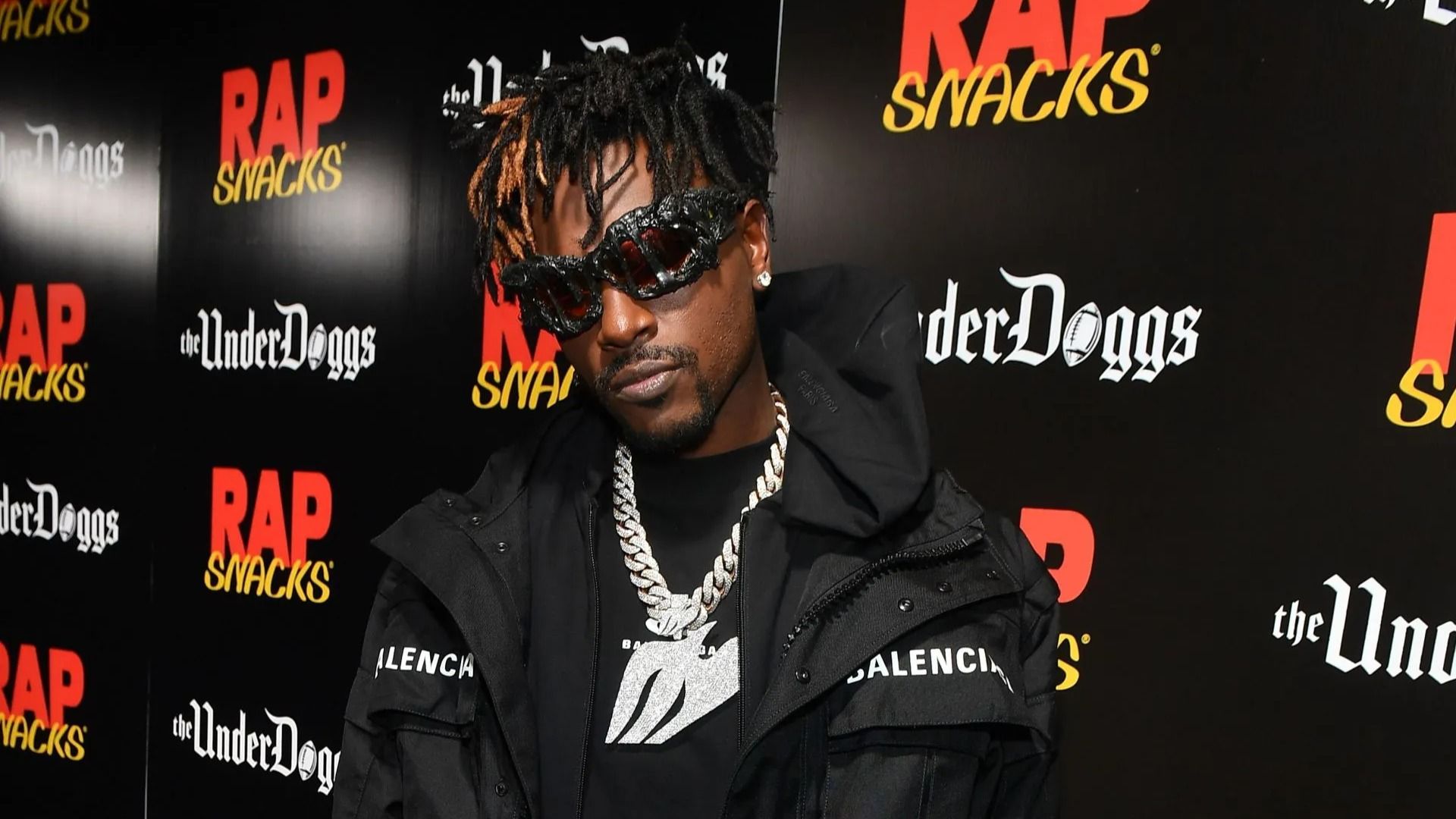 NFL Player Antonio Brown attends HBCU Atlanta screening of &quot;The Underdoggs&quot; - Source: Getty