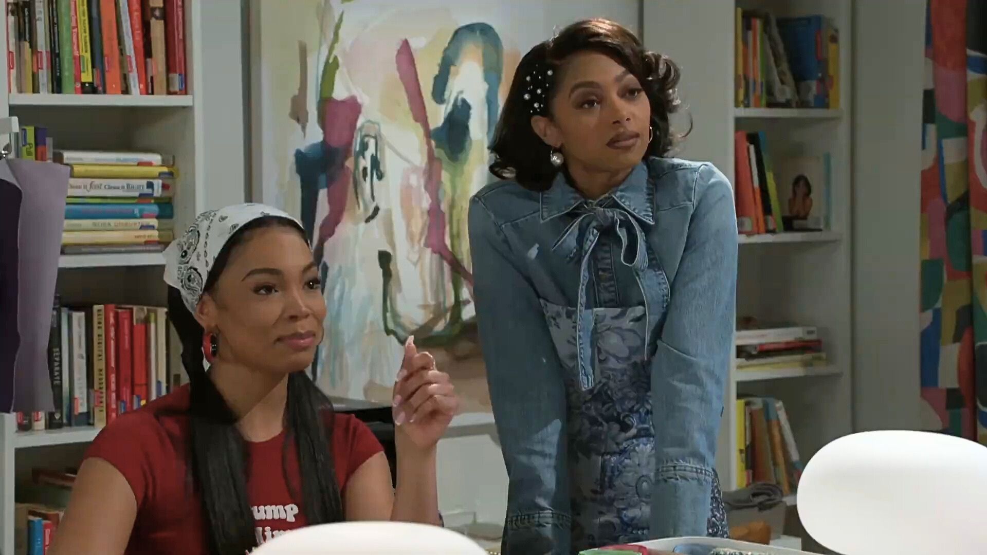 Beyond the Gates: Kat and Chelsea weren&#039;t expecting that either | Image: CBS