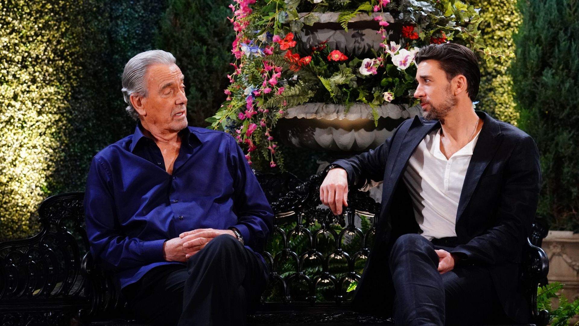 Victor Newman and Billy Flynn on The Young and the Restless | Image: ParamountPress