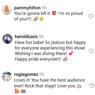 Fans react to Paris's post. (Image via Instagram/@parishilton)