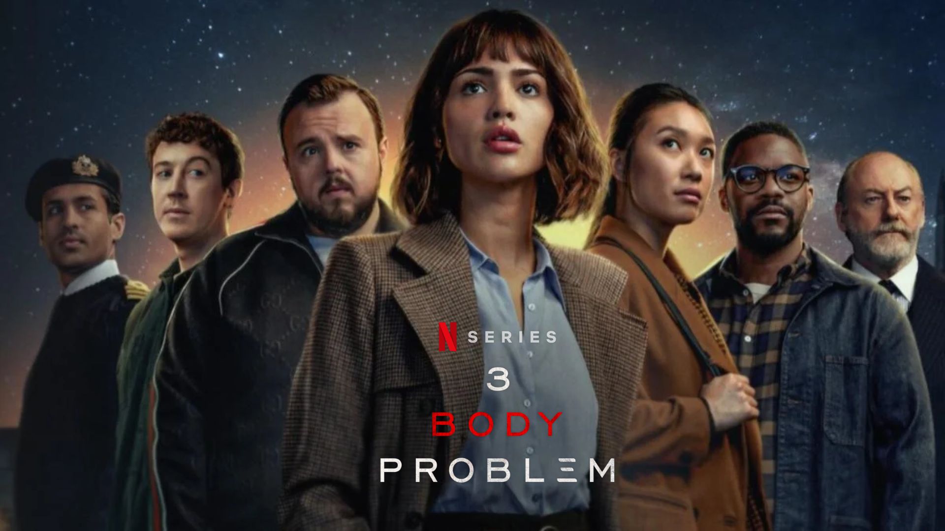 Promotional poster for 3 Body Problem | Image via Netflix