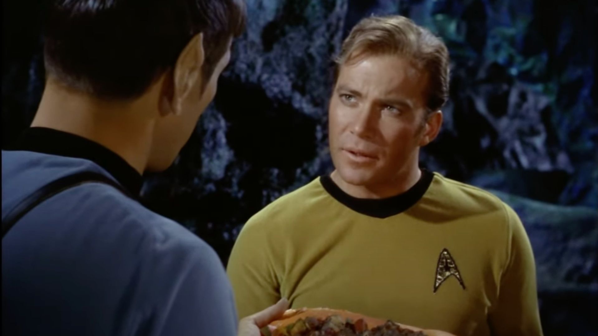 James T. Kirk played by William Shatner (Image via YouTube/Star Trek)