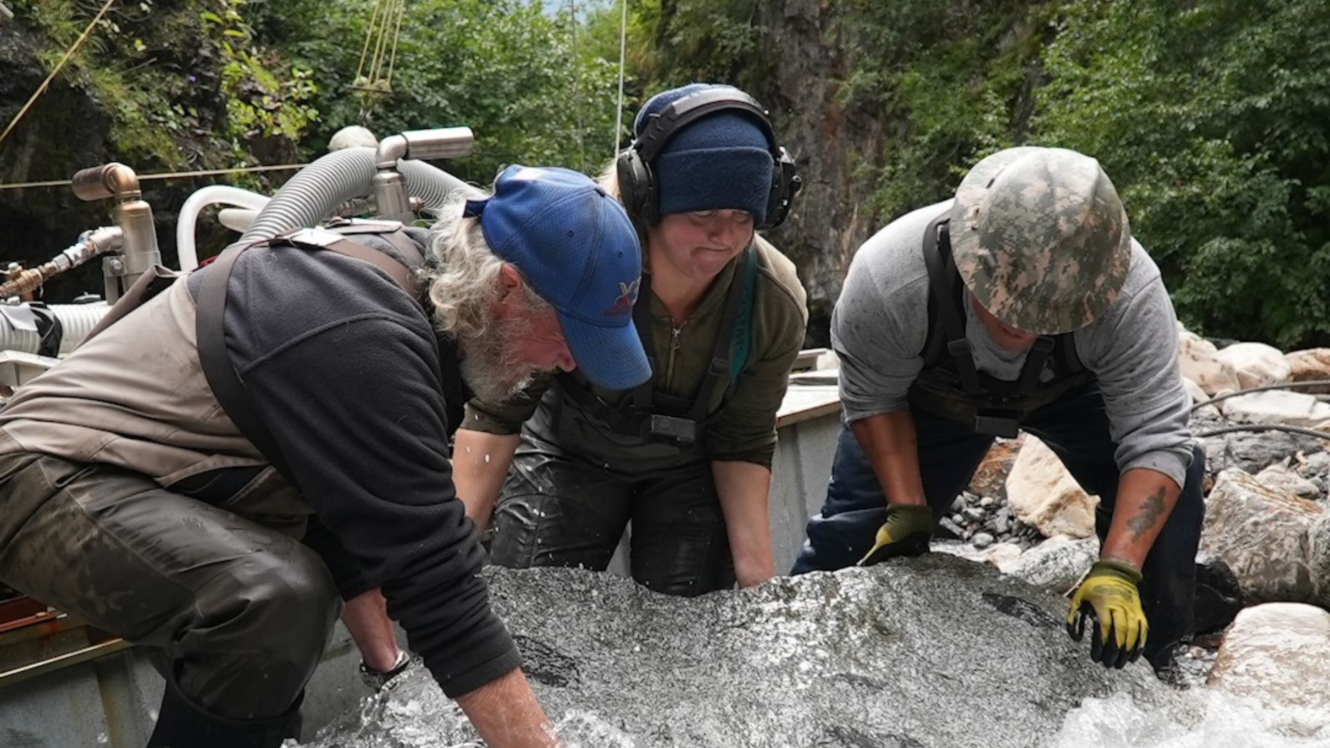 Dustin Hurt and Hus team on Gold Rush: White Water Season 9 | Image via Instagram/ @goldrushtv