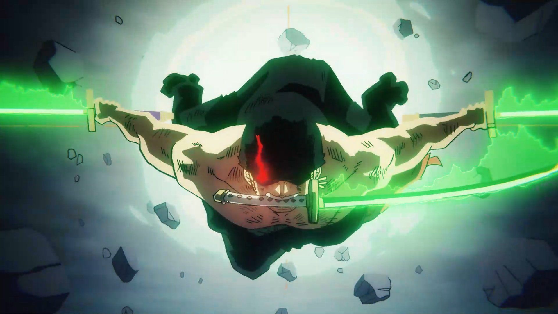 Zoro as seen in One Piece anime (Image credit: Toei Animation)
