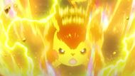 Pikachu's lightning move, strongest anime character with lightning-based power (Image Source: Studio OLM)