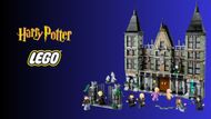Pieces of Harry Potter LEGO | Image via: LEGO