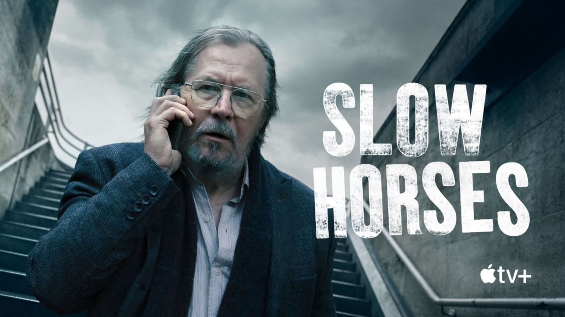 Promotional poster for Slow Horses | Image via Apple TV+