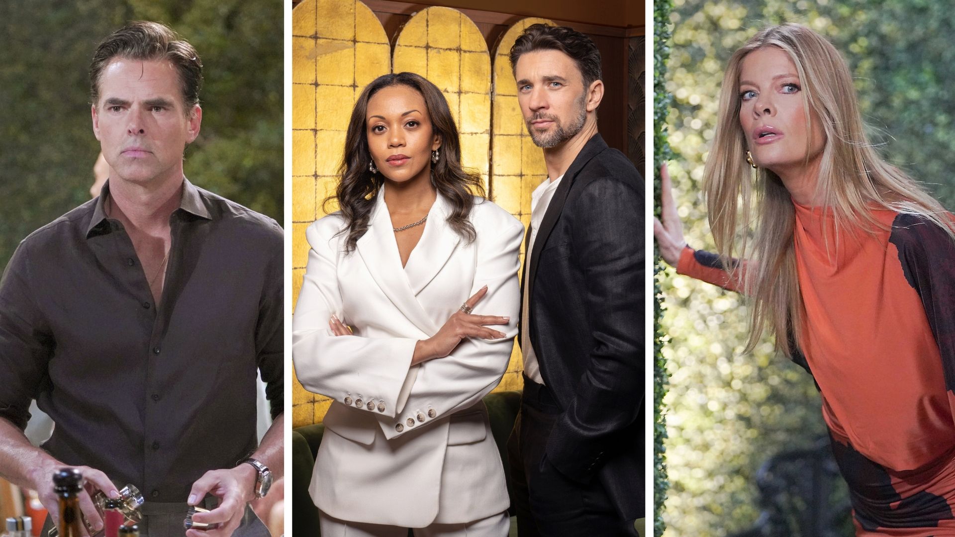 Billy, Amanda, Aristotle, and Phyllis on The Young and the Restless | Image: CBS