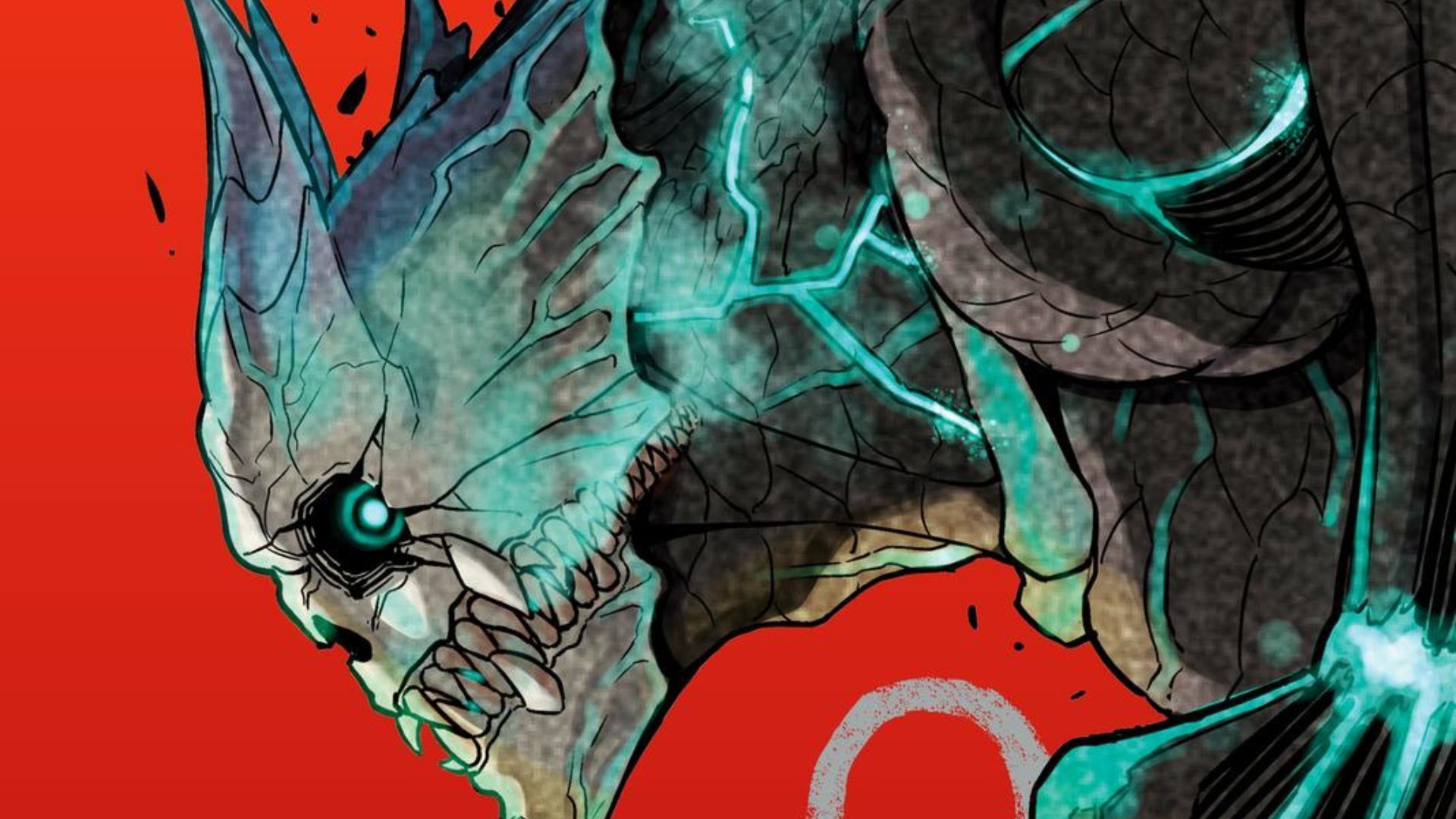 Kafka as seen in the Kaiju No. 8 manga cover