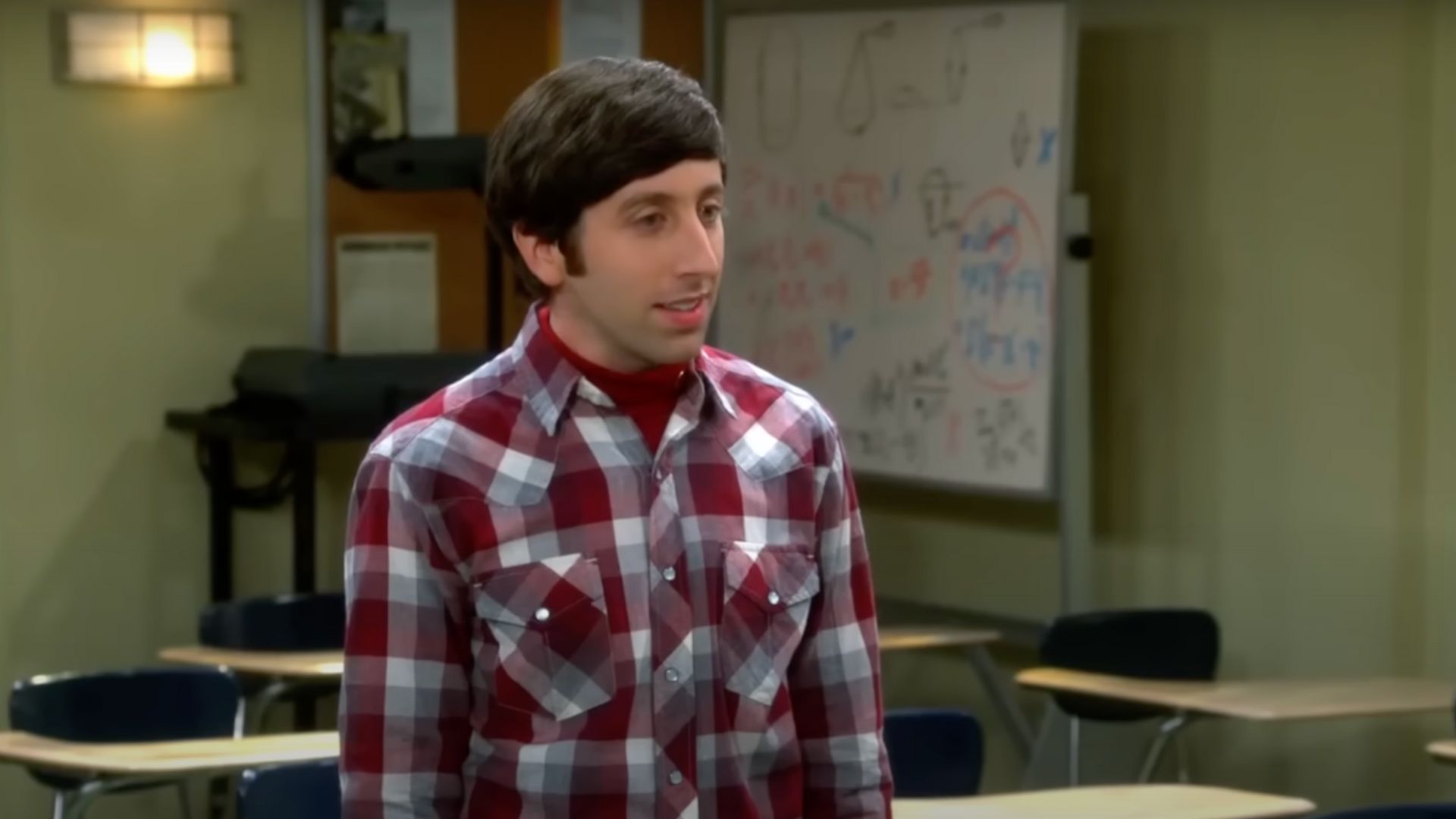 Howard Wolowitz, portrayed by Simon Helberg in The Big Bang Theory (Image via YouTube/Warner Bros.TV)