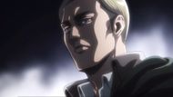 Erwin stands on the thousands of lives he sacrificed (Image Source: Wit Studio)