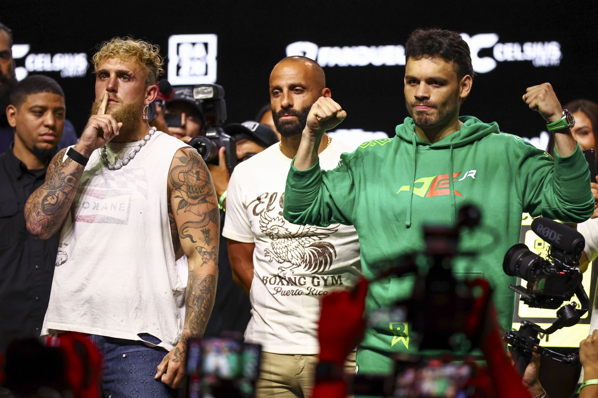 Jake Paul v Julio Cesar Chavez Jr. - Press Conference - Source: Getty