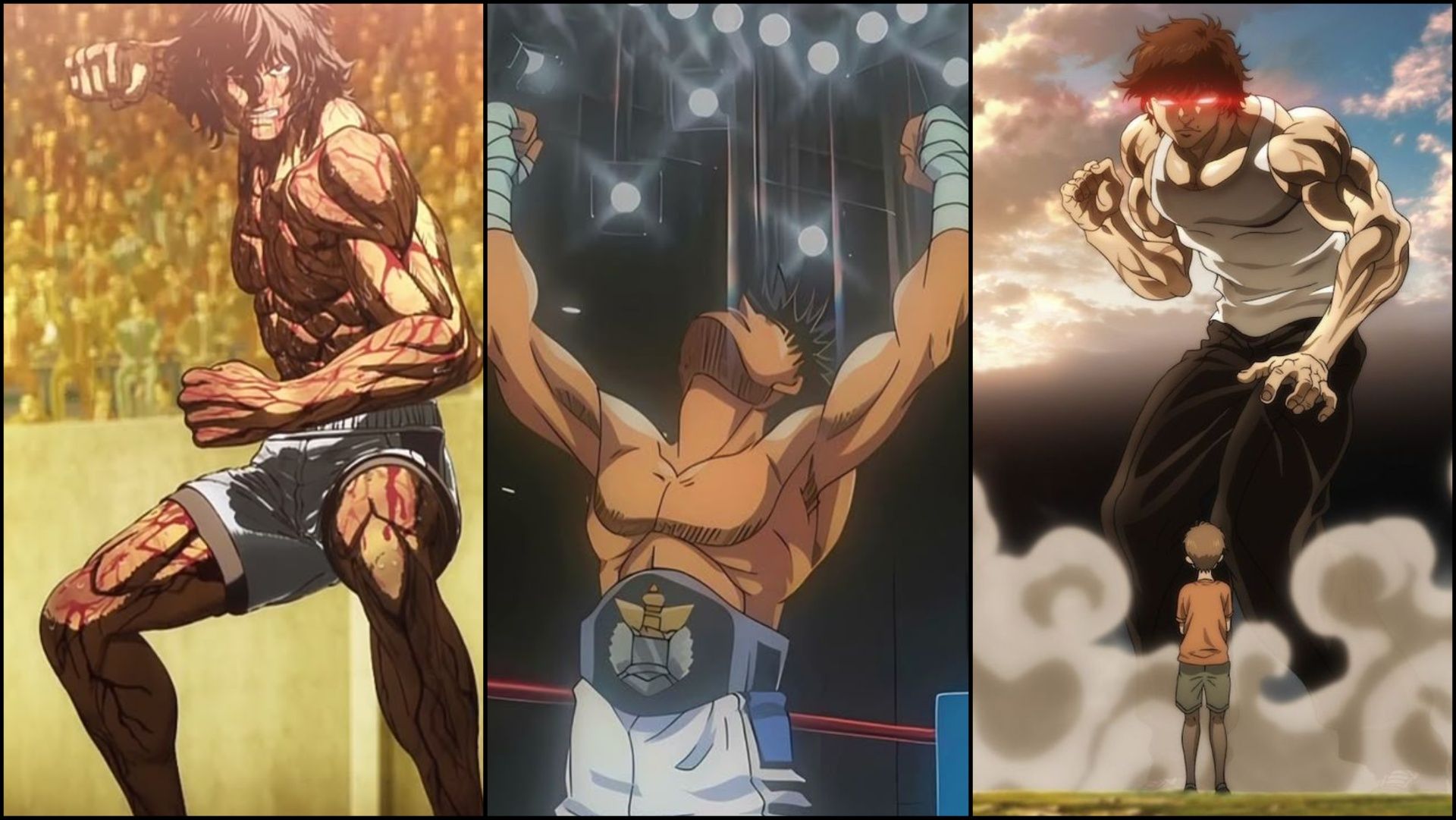 Some martial arts anime 