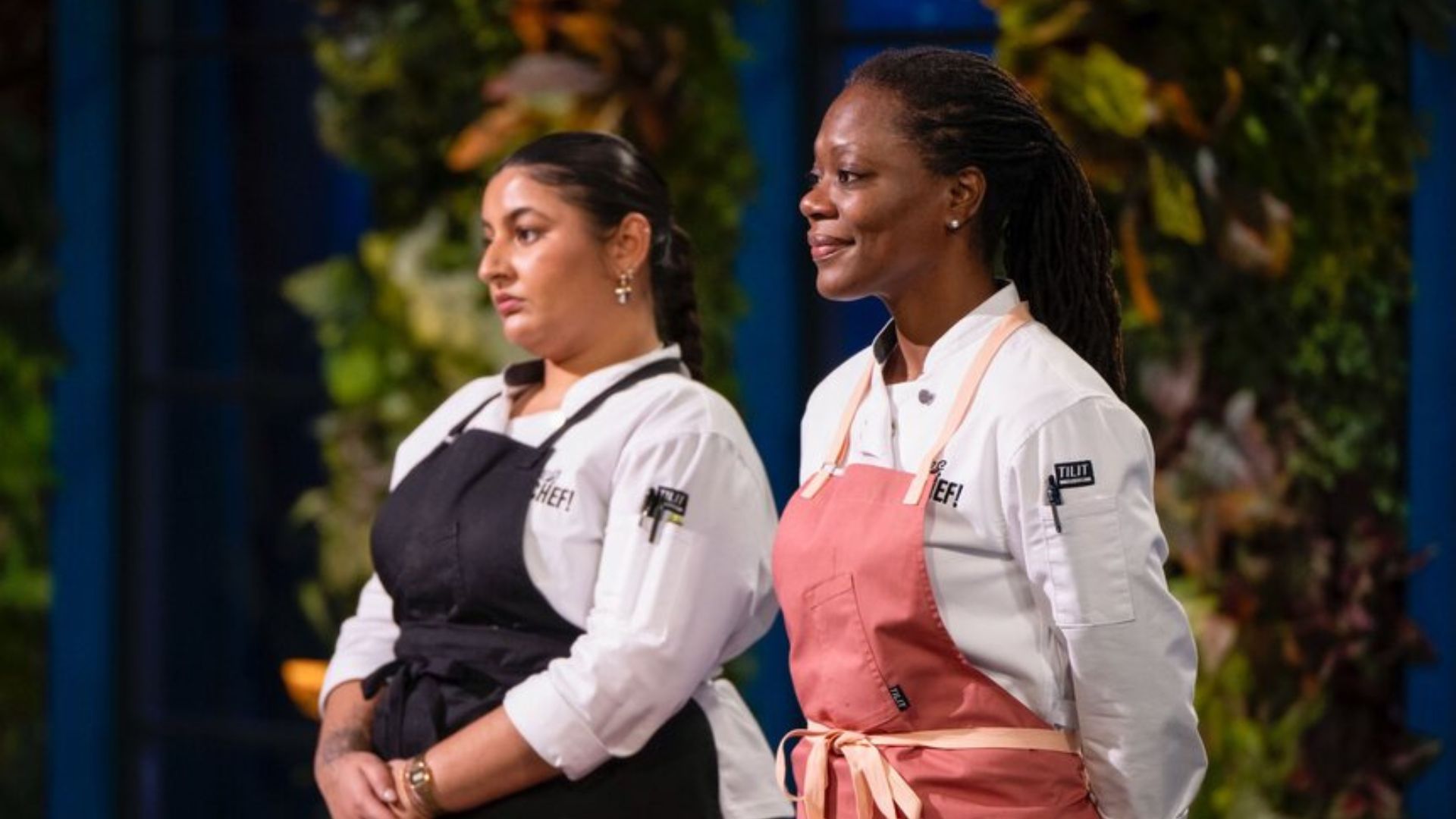 Petrina Peart and Zain Ismail on Yes, Chef! Episode 8 (Image via NBC)