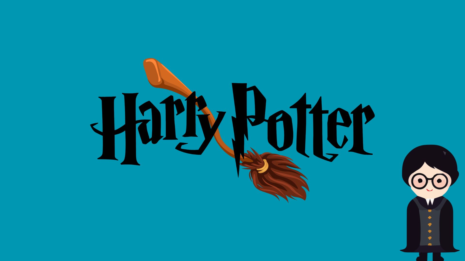 Harry Potter logo + elements | Image via: Wikimedia/Canva | Collage by: Beatrix Kondo of Soap Central