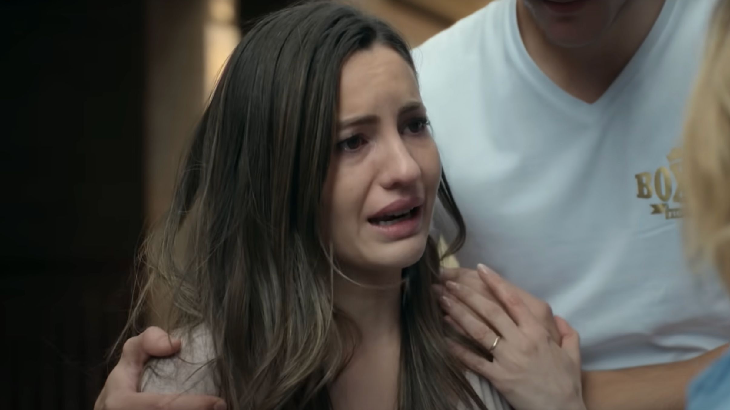 A still from A Widow