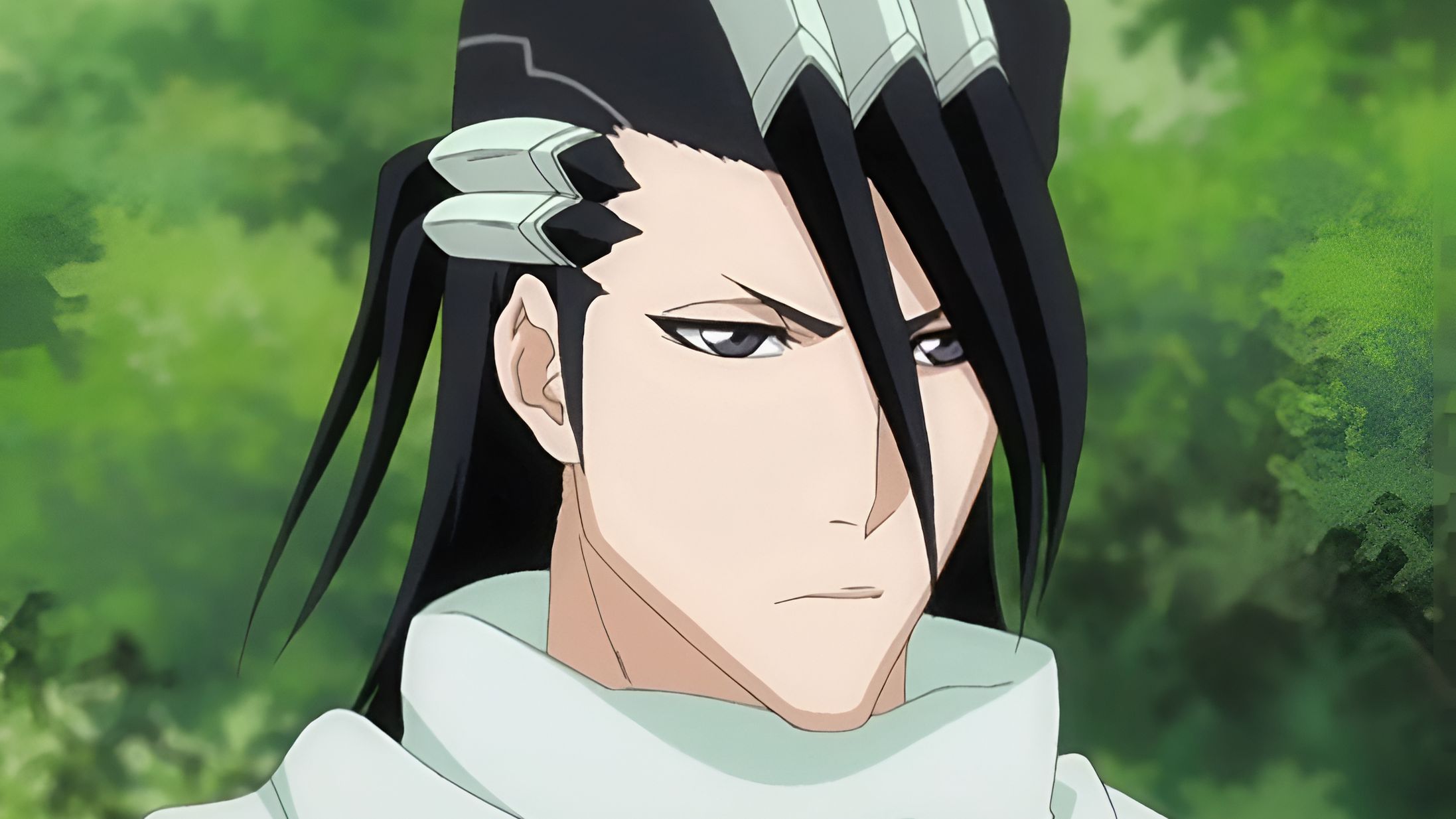 Byakuya Kuchiki as seen in anime 