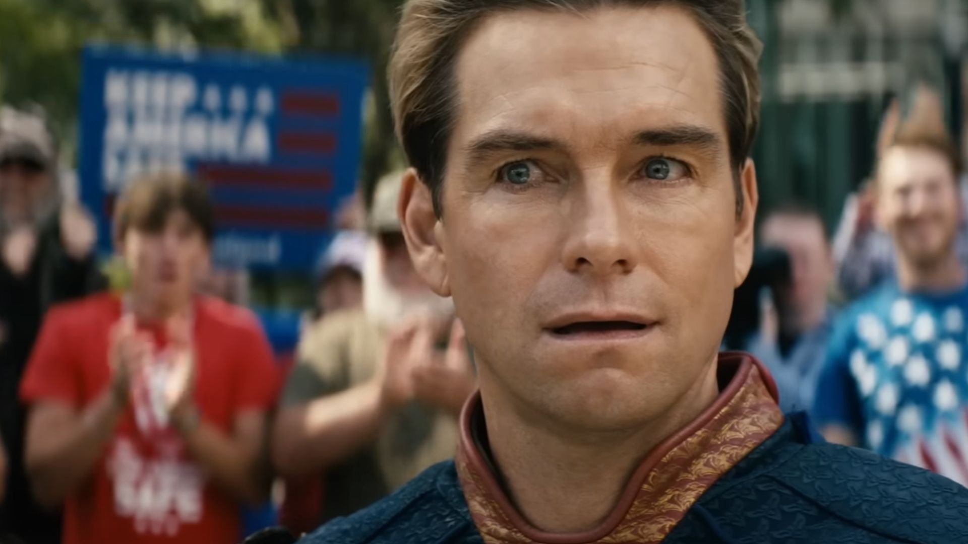 Still from Homelander (Image via Amazon Prime Video)