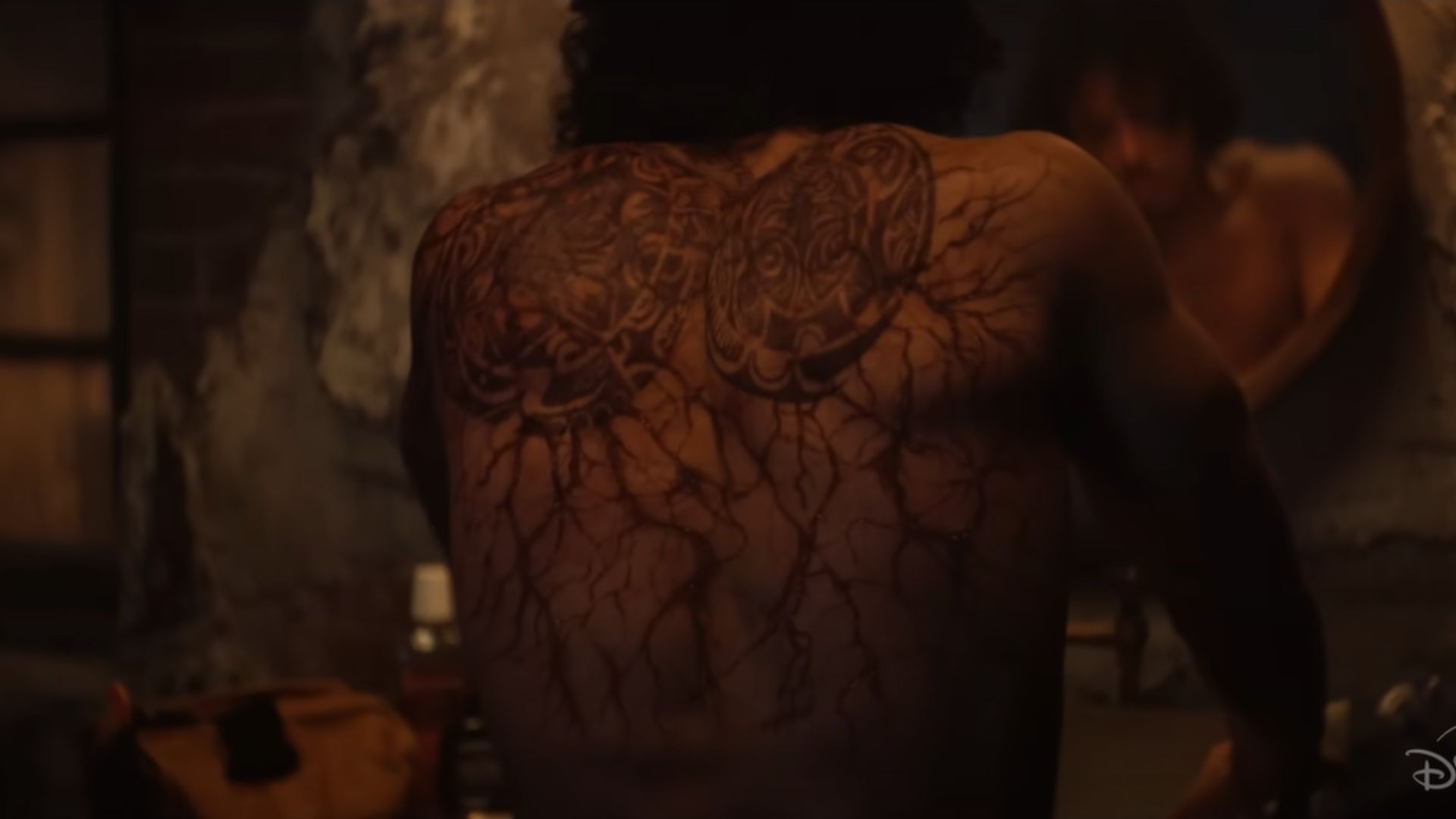 The Scars seen on Parker Robbins/The Hood