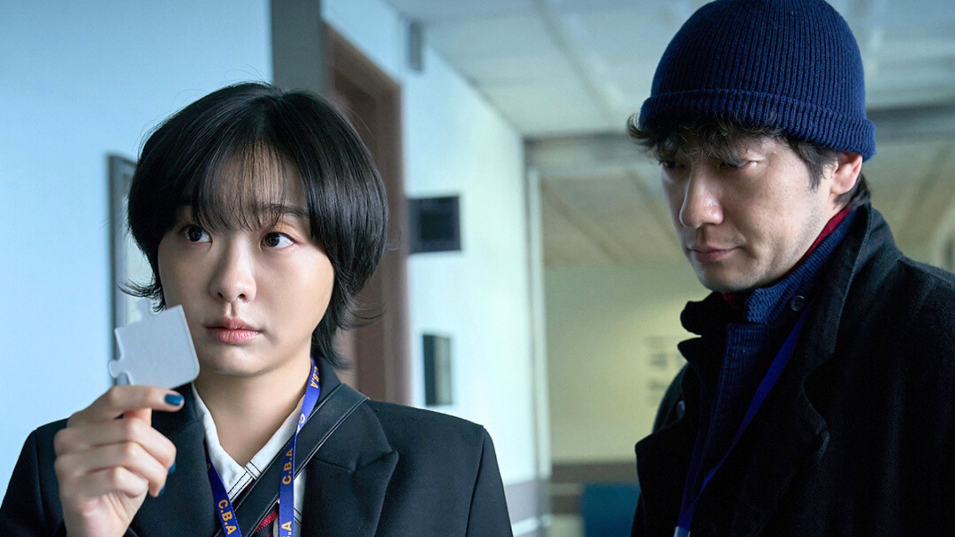 Kim Da-mi and Son Suk-ku in Nine Puzzles | Image via Instagram: disneypluskr