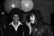 Michael Jackson & Steve Tyler At Beatlemania Party At Studio 54 - Source: Getty