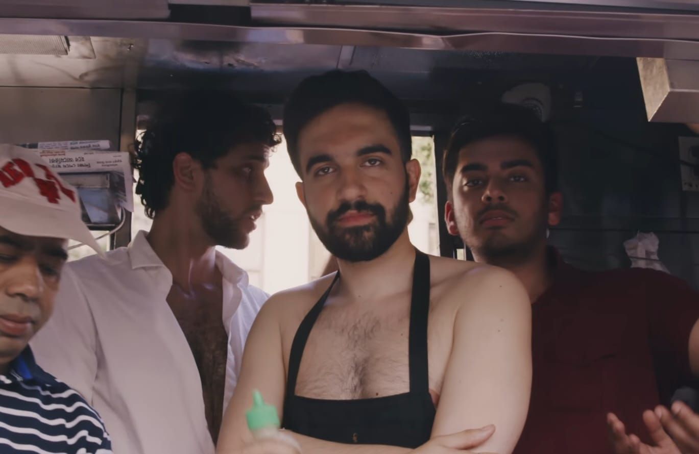 Mr. Cardamom aka Zohran Mamdani in a scene from his music video Nani (Image via YouTube, Mr. Cardamom - Nani)