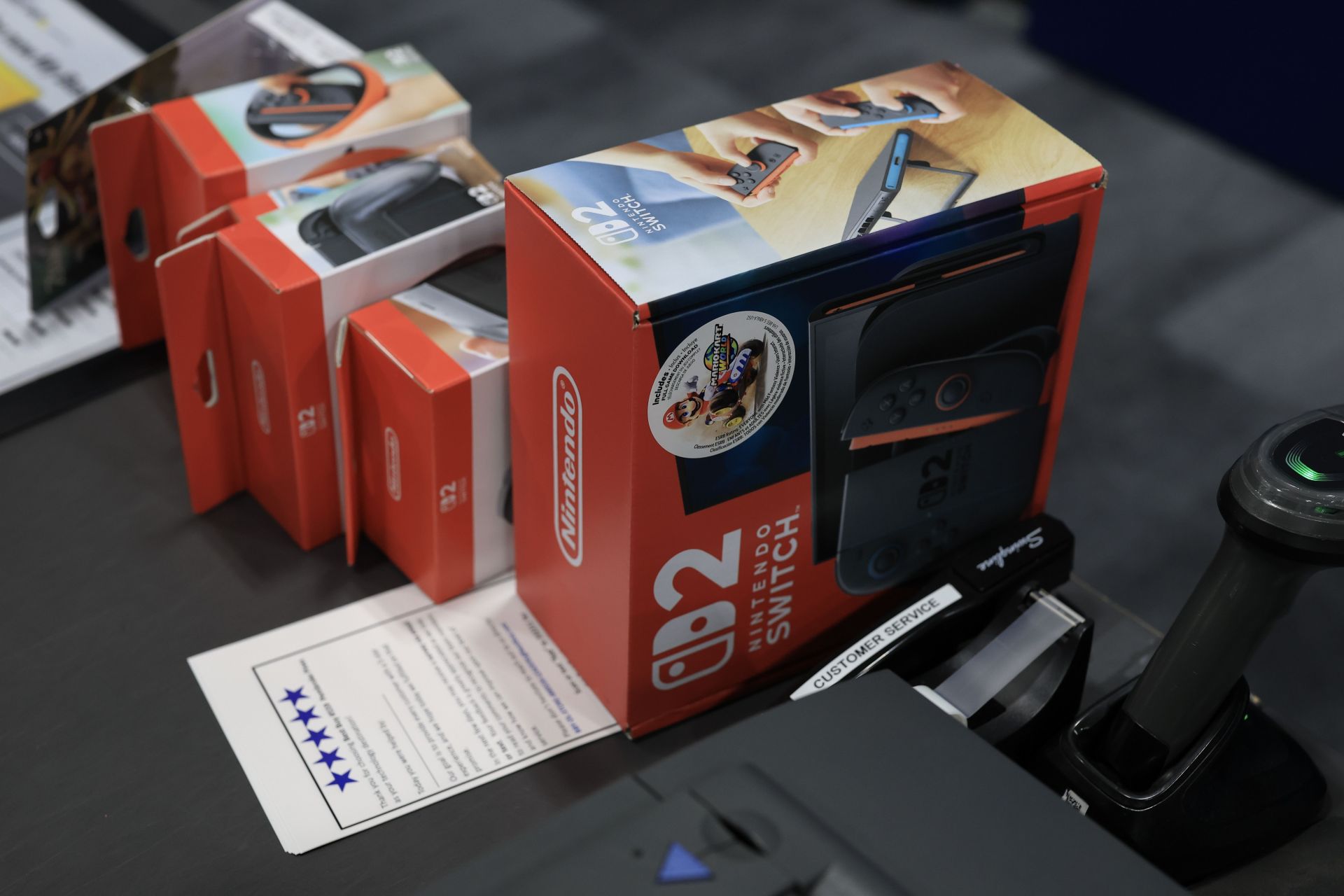 Gamers Line Up As New Nintendo Switch 2 Goes On Sale - Source: Getty