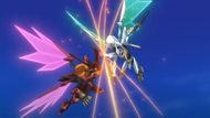 Suzaku's Lancelot vs. Kallen's Gurren (Image Source: Studio Sunrise)