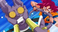 Goku fighting Beerus (Image Credit: Toei Animation)