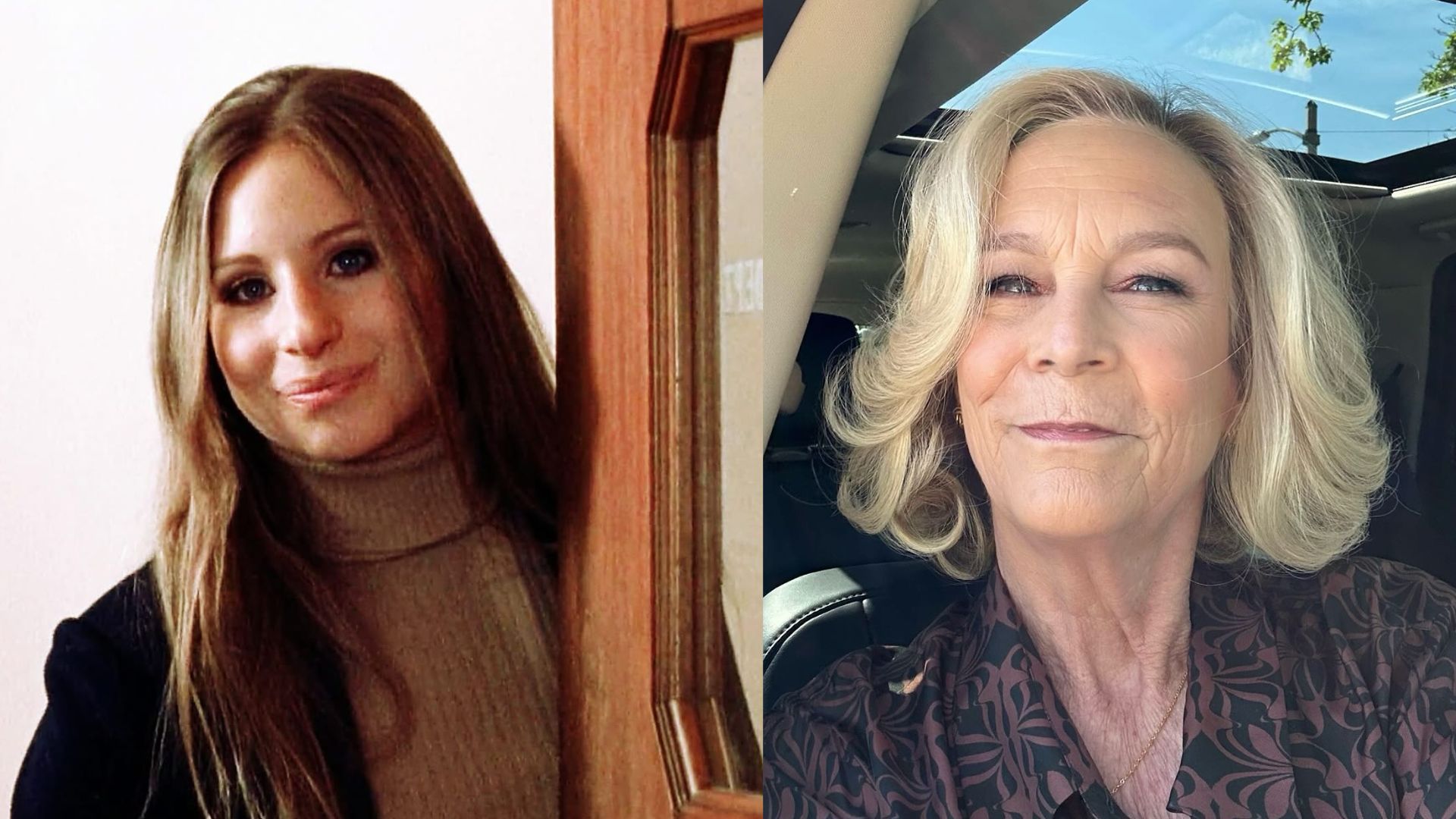 Barbra Streisand and Jamie Lee Curtis (Image via Instagram)