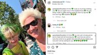 The Green Lady's comments under Anne Burrell's last post (Image via Instagram/chefanneburrell)