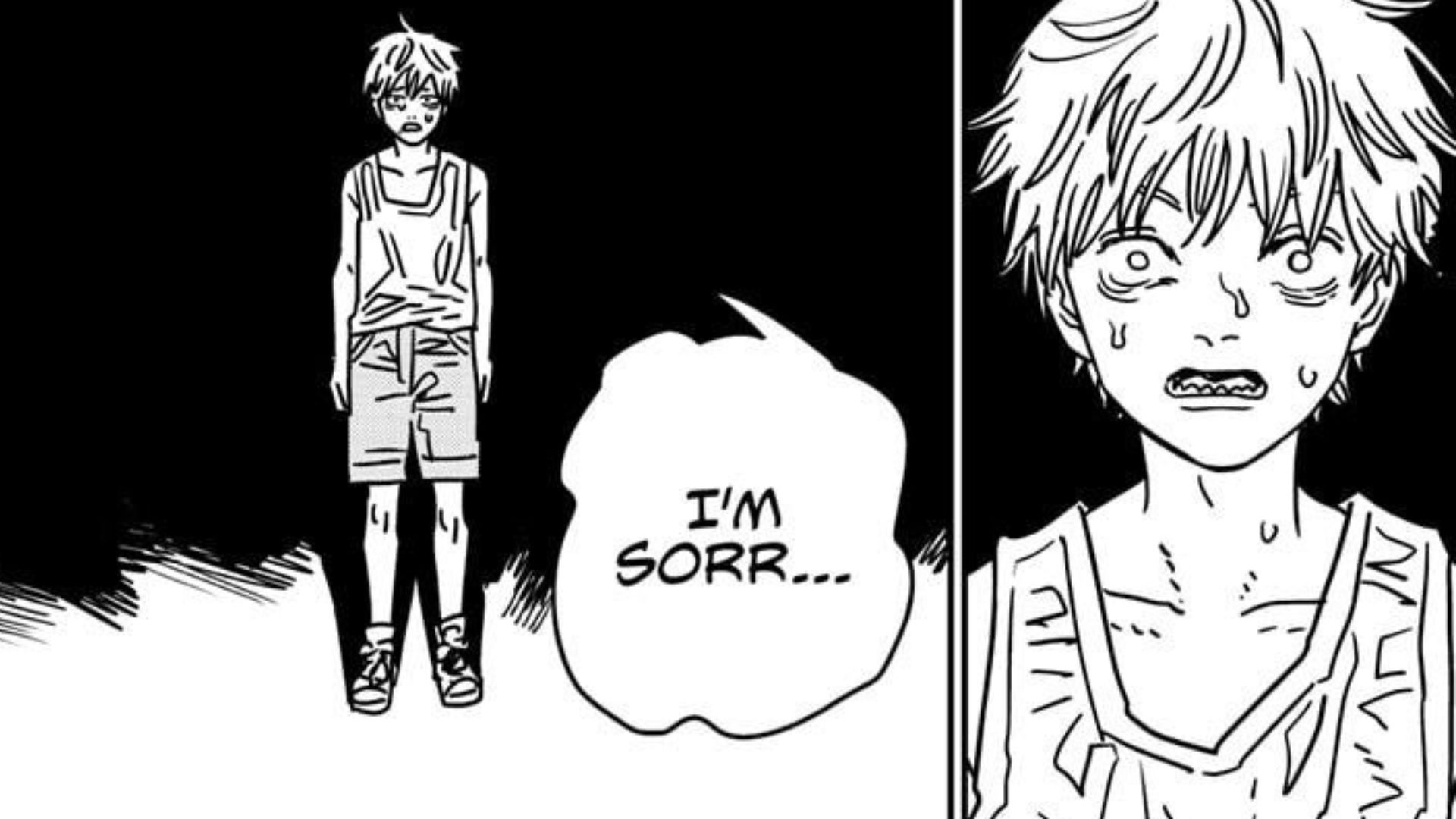 Denji as seen in Chainsaw Man chapter 206 